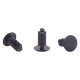 10 x YOU.S Original Verkleidung Clips Kunststoff Tannenbaumclip Universal 9,5mm schwarz