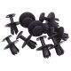 10 x YOU.S Original Türverkleidung Clips Kunststoff Spreizniet Universal 8mm schwarz