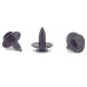 30 x YOU.S Original Verkleidung Clips Befestigungsclips Druckknopf mit Kappe Kunststoff Universal 6mm schwarz