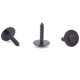 40 x YOU.S Original Metallschraube mit Beilagscheibe Befestigung Sechskant Schraube 4 x 20 mm Universal schwarz