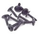 20 x YOU.S Original Torx Schrauben Linsenkopfschrauben Befestigung Metall 5 x 20 mm Universal schwarz
