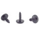 100 x YOU.S Original Torx Schrauben Linsenkopfschrauben Befestigung 5 x 16 mm Universal schwarz