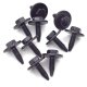 20 x YOU.S Original Metallschraube mit Beilagscheibe Befestigung Sechskant Schraube 6 x 18 mm Universal schwarz