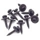 30 x YOU.S Original Radkasten Schrauben Torx Linsenkopfschrauben mit Unterlegscheibe 5 x 22 mm schwarz kompatibel mit Renault