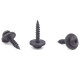 30 x YOU.S Original Radkasten Schrauben Torx Linsenkopfschrauben mit Unterlegscheibe 5 x 22 mm schwarz kompatibel mit Renault