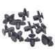 40 x YOU.S Original Spreizclips Verdeckkasten Verkleidung Zierleiste Befestigungsclips kompatibel mit Audi kompatibel mit Seat kompatibel mit VW - 8L3837199B