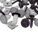 20er Set YOU.S Original Unterboden Unterfahrschutz Clips + Muttern + Schrauben kompatibel mit Citroen kompatibel mit Fiat kompatibel mit Peugeot - 46408953