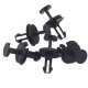 10 x YOU.S Original Stoßfängerabdeckung Luftabweiser Luftgitter Befestigung Clips kompatibel mit Buick kompatibel mit Cadillac kompatibel mit Chevrolet kompatibel mit GMC - 15005294