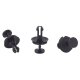 20 x YOU.S Original Stoßfängerabdeckung Luftabweiser Luftgitter Befestigung Clips kompatibel mit Buick kompatibel mit Cadillac kompatibel mit Chevrolet kompatibel mit GMC - 15005294