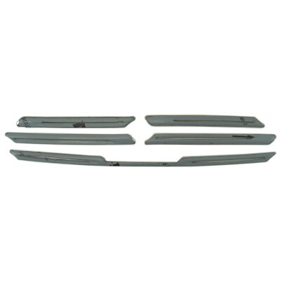 YOU.S Original Frontgrill Leiste Blende Abdeckung Chrom / Edelstahl 5-TLG. kompatibel mit Renault Megane IV ab Bj. 2016-2021