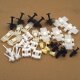 70-teilig YOU.S Original Seitenleisten Befestigung Clips SET kompatibel mit Mercedes C-Klasse W203 CL203 S203 CLK C209 A209 - A0019900192