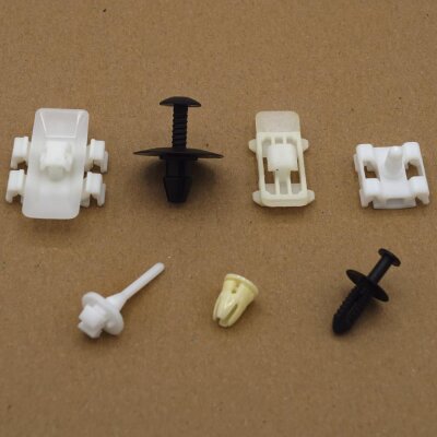 210-teilig YOU.S Original Seitenleisten Befestigung Clips SET kompatibel mit Mercedes C-Klasse W203 CL203 S203 CLK C209 A209 - A0019900192