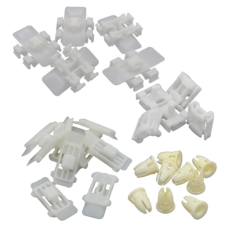 80-teilig YOU.S Original Seitenleisten Befestigung Clips SET kompatibel mit Mercedes C-Klasse W203 CL203 S203 CLK C209 A209 - A0099889578