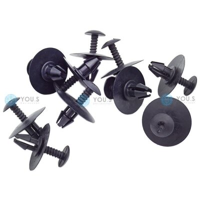 100-teilig YOU.S Original Seitenschürze Radlaufabdeckung Befestigung Clips SET kompatibel mit Mercedes - A0019900192