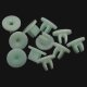 10 x YOU.S Original Radkasten Unterfahrschutz Motorhaube Einsteckmutter Clips kompatibel mit Ford - 6150260