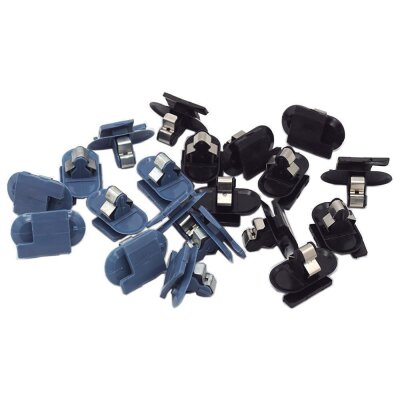 20-teilig YOU.S Original Innenverkleidung Verkleidung Clips Set kompatibel mit Peugeot kompatibel mit Renault