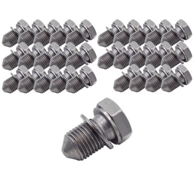 30 x YOU.S Original Ölablass-Schraube Ölwannenschraube Schraube M14x1,5 mm kompatibel mit VW - N90813202