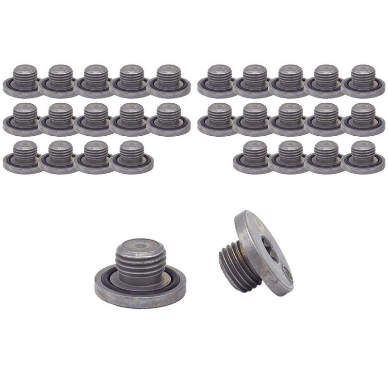 30 x YOU.S Original Ölablassschraube Ölwanne Schraube M14x1,5 mm kompatibel mit Alfa Romeo kompatibel mit Cadillac kompatibel mit Chevrolet kompatibel mit Fiat kompatibel mit Ford kompatibel mit Lancia kompatibel mit Lotus kompatibel mit Opel - 46823509