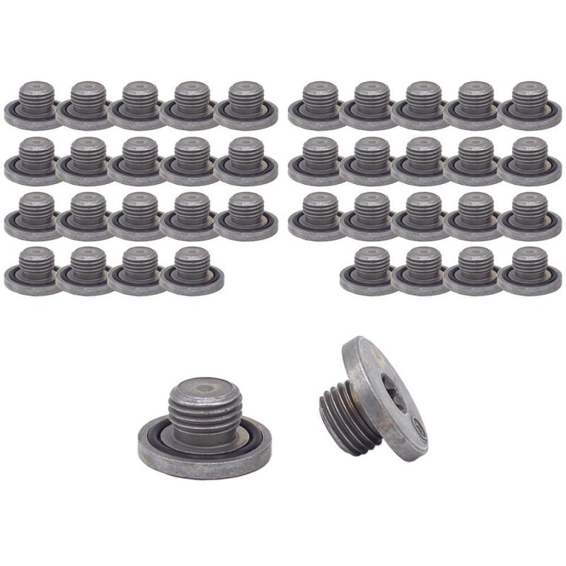 40 x YOU.S Original Ölablassschraube Ölwanne Schraube M14x1,5 mm kompatibel mit Alfa Romeo kompatibel mit Cadillac kompatibel mit Chevrolet kompatibel mit Fiat kompatibel mit Ford kompatibel mit Lancia kompatibel mit Lotus kompatibel mit Opel - 46823509