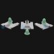 5 x YOU.S Original Zierleisten Befestigung Clips kompatibel mit VW Golf / kompatibel mit Vento 1H0853585B