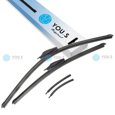 2 YOU.S SCHEIBENWISCHER VORNE 600/475 mm für JAGUAR - AR608S