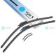 2 YOU.S SCHEIBENWISCHER VORNE 600/600 mm kompatibel mit HONDA IVECO RENAULT OPEL - AR609S