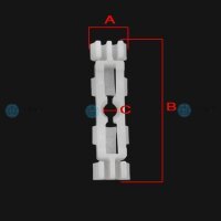 10 x YOU.S Original Dach Zierleisten Befestigung Clips...