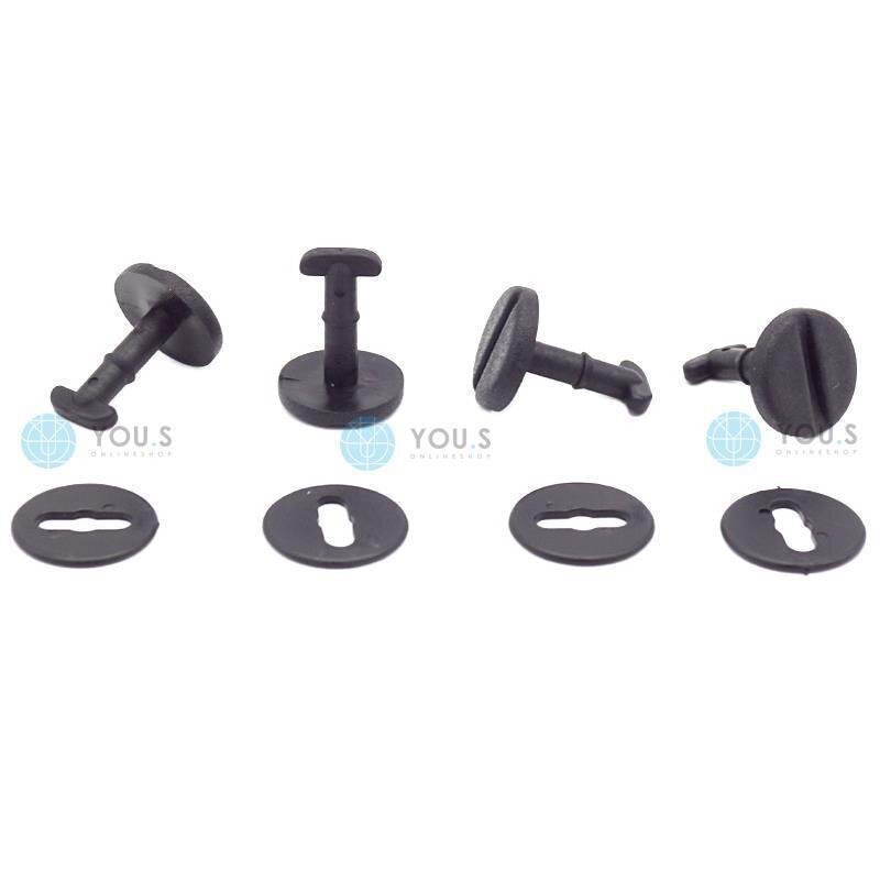 8 x YOU.S Original Fußmatten Befestigung Clips Drehverschluss für BMW / MINI