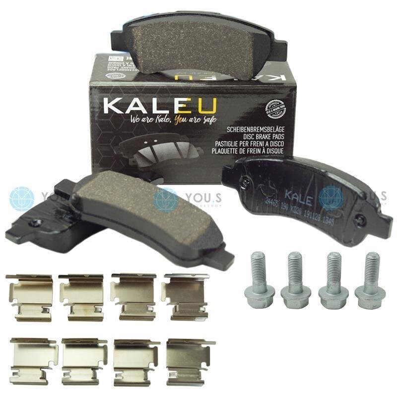 KALE BREMSBELÄGE BREMSBELEGSATZ HINTEN für CITROËN FIAT PEUGEOT