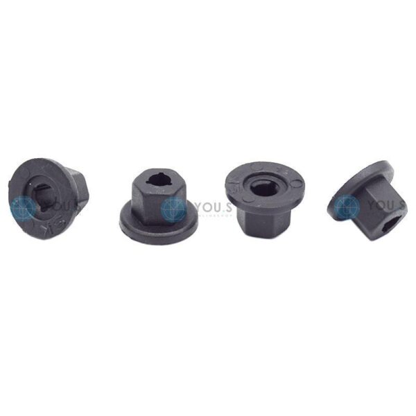 40 x YOU.S Original Kunststoffmutter Radhausschale kompatibel mit BMW 3er (E36) (E46) (E30)