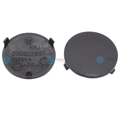 Kappe Ø 38,5 mm kompatibel mit Audi kompatibel mit Seat kompatibel mit Skoda kompatibel mit VW Motorabdeckung Verschluss (6 Stück)
