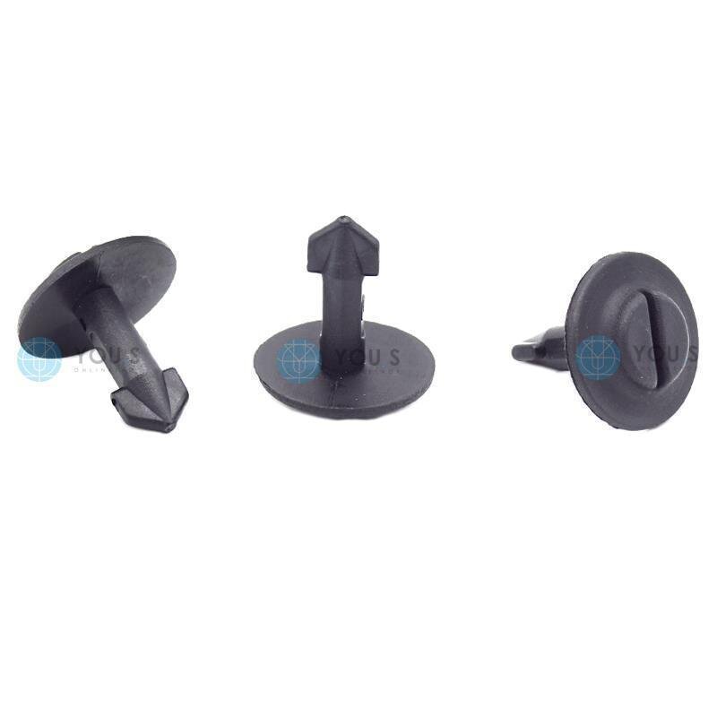 100 x YOU.S Original Motorschutz Befestigung Clips für AUDI SEAT SKODA VW