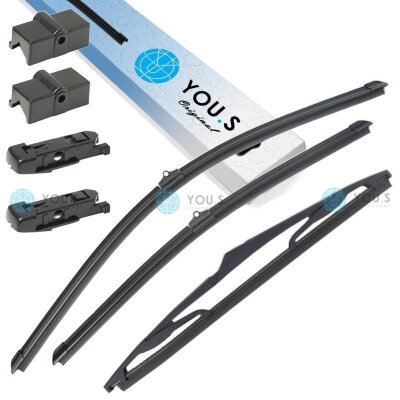 YOU.S Original SCHEIBENWISCHER SET VORNE + HINTEN...