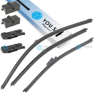 YOU.S Original SCHEIBENWISCHER SET VORNE + HINTEN...