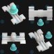 30 x YOU.S Original Zierleisten Klammer + Tülle Clips für BMW 3er / Cabriolet / Compact / Coupe / Touring (E46)