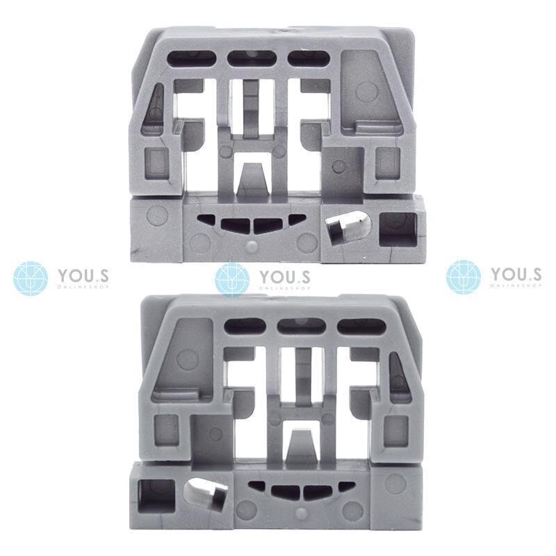 YOU.S Original Fensterheber Gleitstücke SET Hinten L / R für VW Caddy III / Touran