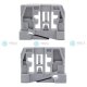 YOU.S Original Fensterheber Gleitstücke SET Hinten L / R für VW Caddy III / Touran