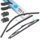 YOU.S Original SCHEIBENWISCHER SET VORNE + HINTEN für FORD OPEL