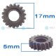1 x Schiebedach Reparatur Zahnrad für Mitsubishi Carisma Eclipse Pajero Renault Espace Kangoo Land Rover Freelander