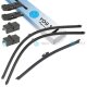YOU.S Original SCHEIBENWISCHER SET VORNE + HINTEN kompatibel mit FORD KUGA II (DM2) - 3397007348 - 3397016466