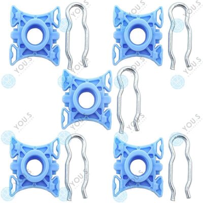 5 x YOU.S Original Fensterheber Gleitbacke Gleitstück L + R für BMW / Land Rover / VOLVO