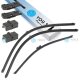 YOU.S Original SCHEIBENWISCHER SET VORNE + HINTEN kompatibel mit FORD USA EDGE