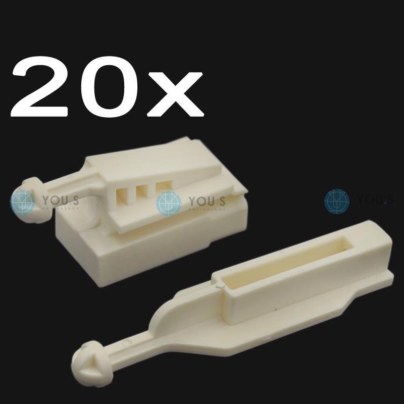 20 x YOU.S Original Scheinwerfer Reflektor Halter Set für BMW 5er (E39) Bj. 00-03 für FL