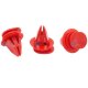 40x YOU.S Befestigungsclips Clips Rot Seitenschweller Radkasten für Mini 51717127742
