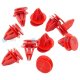 40x YOU.S Befestigungsclips Clips Rot Seitenschweller Radkasten für Mini 51717127742