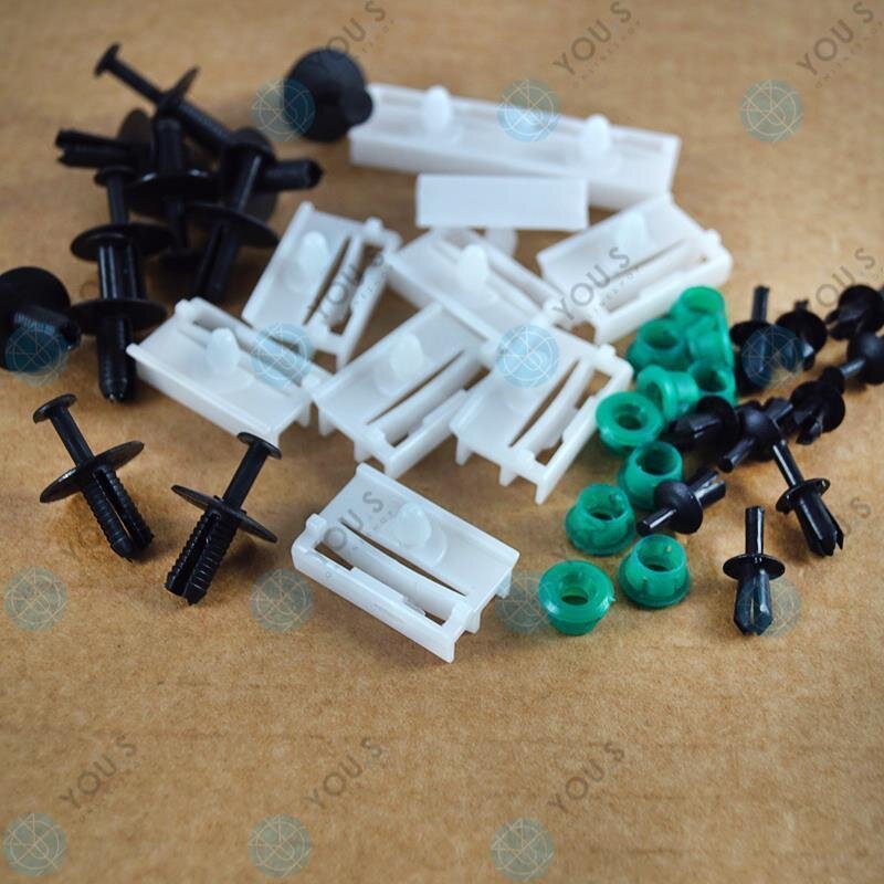 40er SET YOU.S Orig. Befestigung Clips Seitenschweller kompatibel mit BMW 3er E36 E46 E90