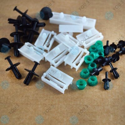 100er SET YOU.S Orig. Befestigung Clips Seitenschweller kompatibel mit BMW 3er E36 E46 E90