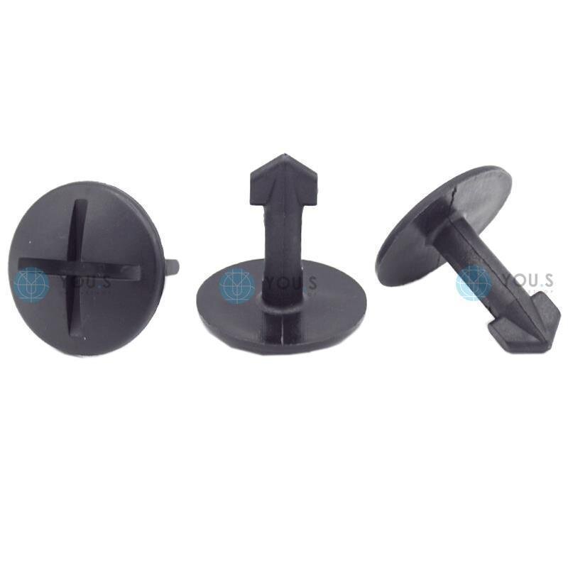 100 x YOU.S Original Unterboden Klemmstift Befestigung Clips kompatibel mit VW Passat (3B2) (3B3) (3B5) (3B6)