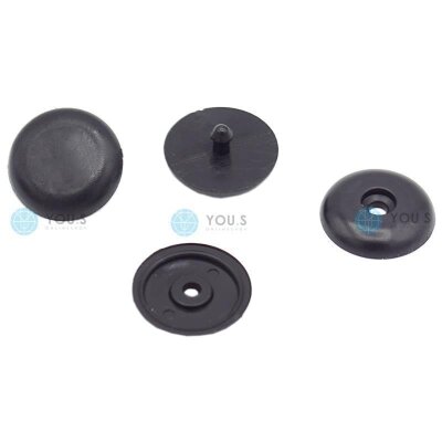 40 x YOU.S Original Gurtstopper Sicherheitsgurt Stopper Clip Universal Schwarz