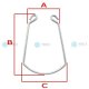 1 x YOU.S Original Sicherungsclip Turboschlauch für DACIA / RENAULT - 8201173350